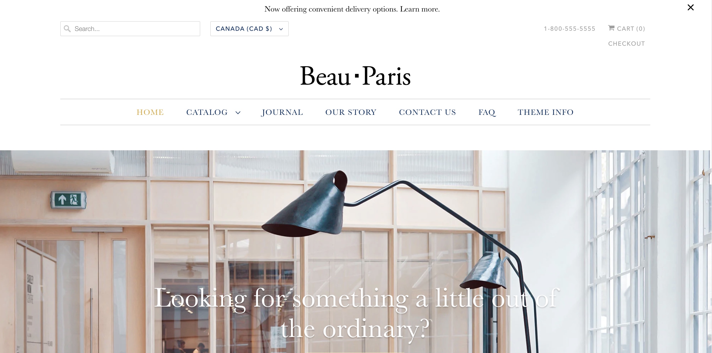 responsive Shopify paid furniture theme