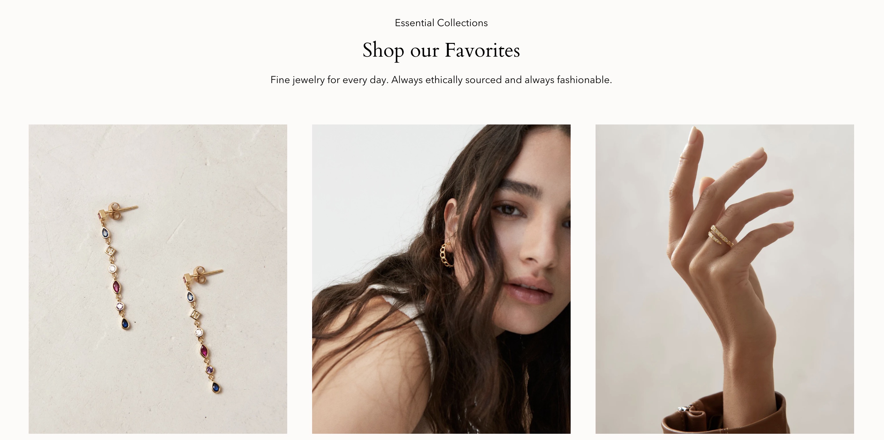 Broadcast Shopify jewelry theme